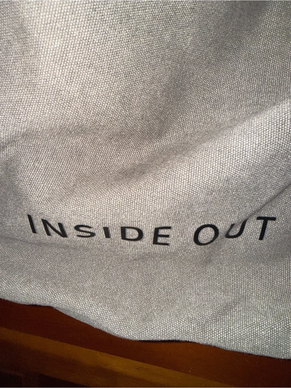 Unbranded Gray Canvas Messenger Bag with Olive Strap